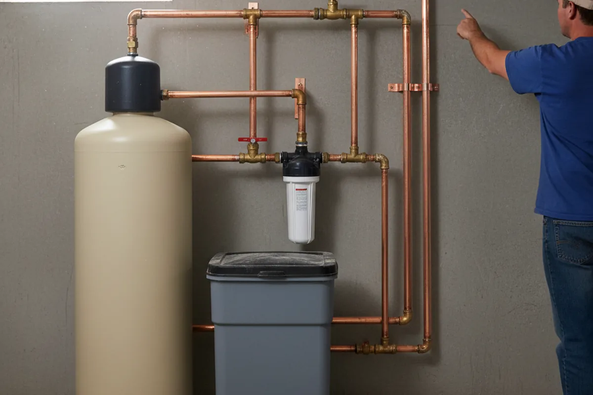 Whole-house water treatment system installed in Otis Orchards